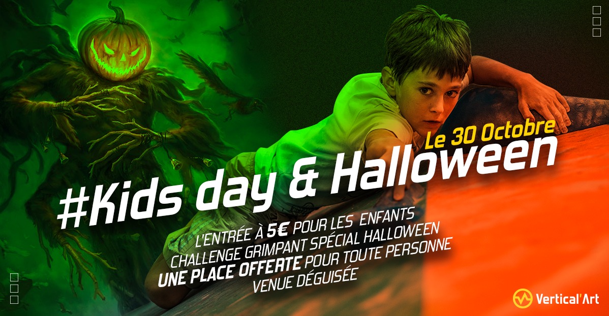 Soirée Halloween Vertical'Art Lyon dimanche 30 octobre 2022